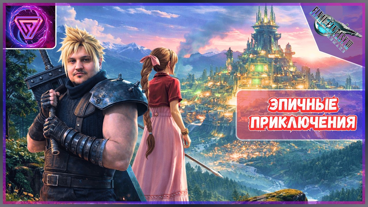 💥 Final Fantasy VII Remake - Путешествие Ставшее ЛЕГЕНДОЙ! №1 🌌