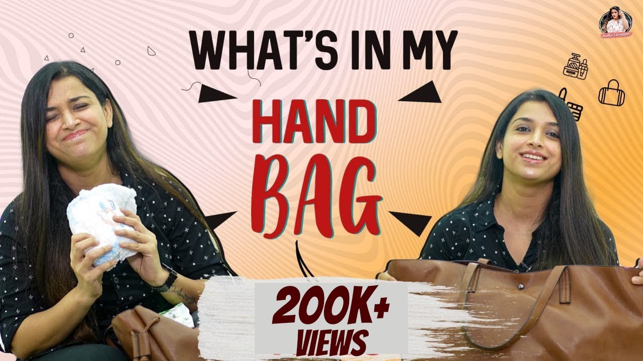What's NOT in my Bag😮😬 | Swetha Changappa
