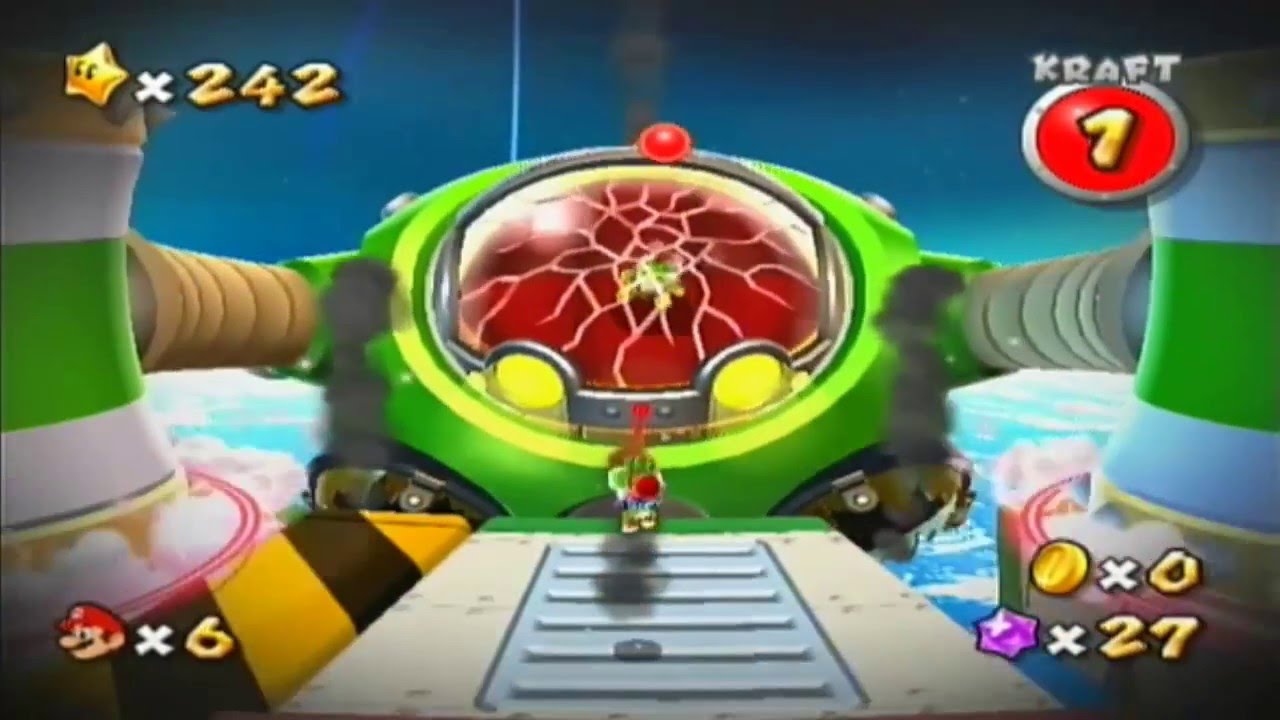 Super Mario Galaxy 2 - Bowser Jr.s Angstarmada - Risikokomet! Pressluftpolterer-Panik