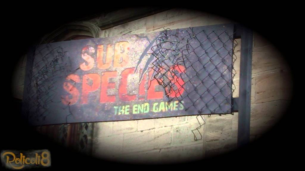 Sub Species: The End Games - Alton Towers ~ Audio Walkthrough