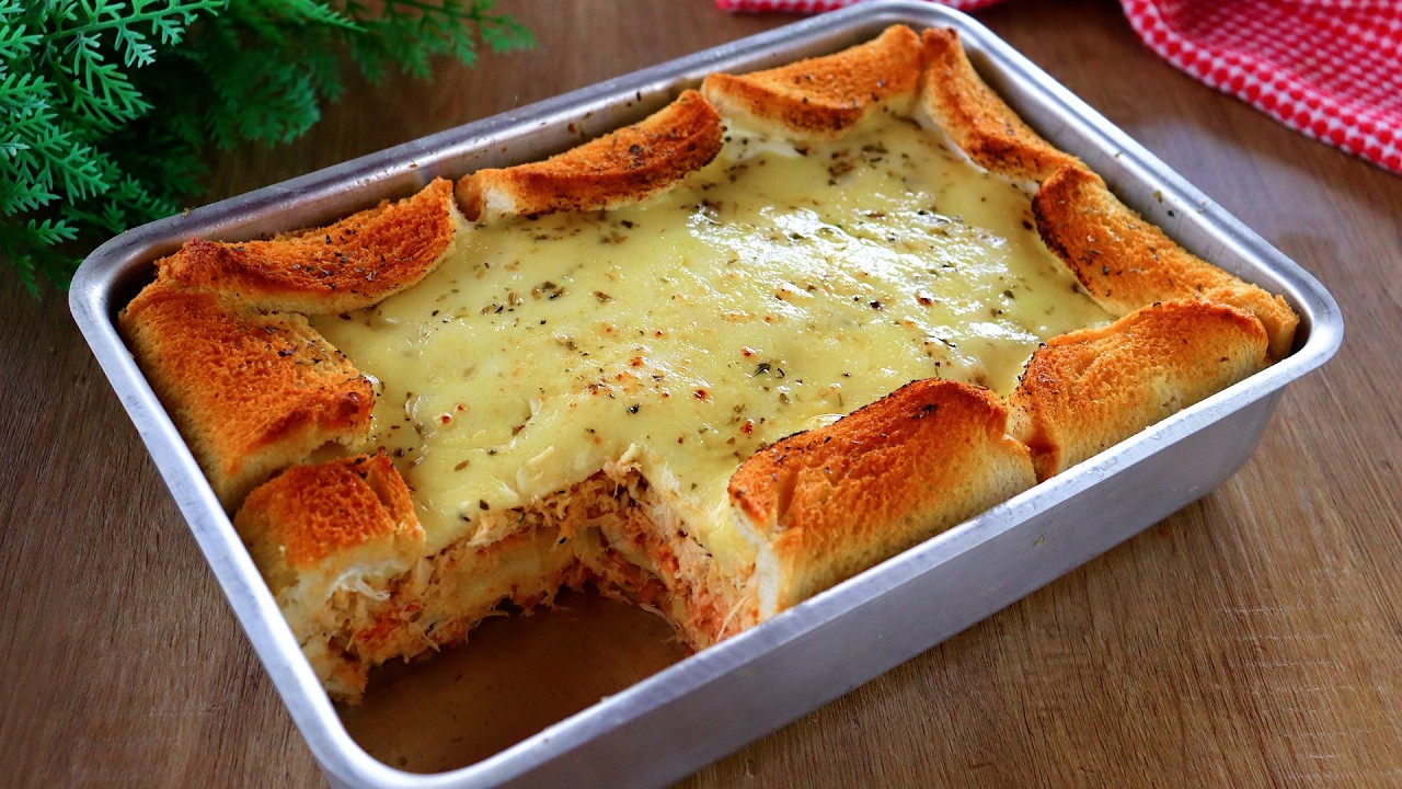 NÃO PRECISA FAZER A MASSA - TORTA FÁCIL E SABOROSA