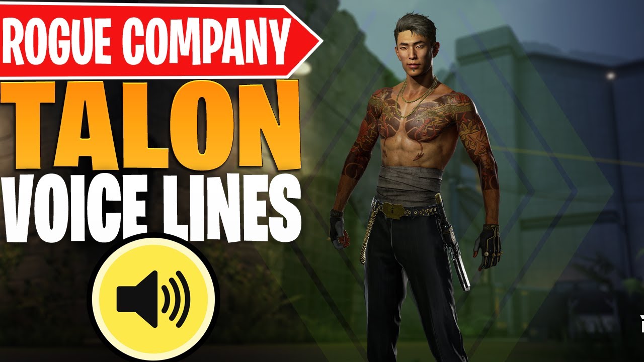 Rogue Company Talon Voice Lines - Talon Voice Pack | Stewart on pc