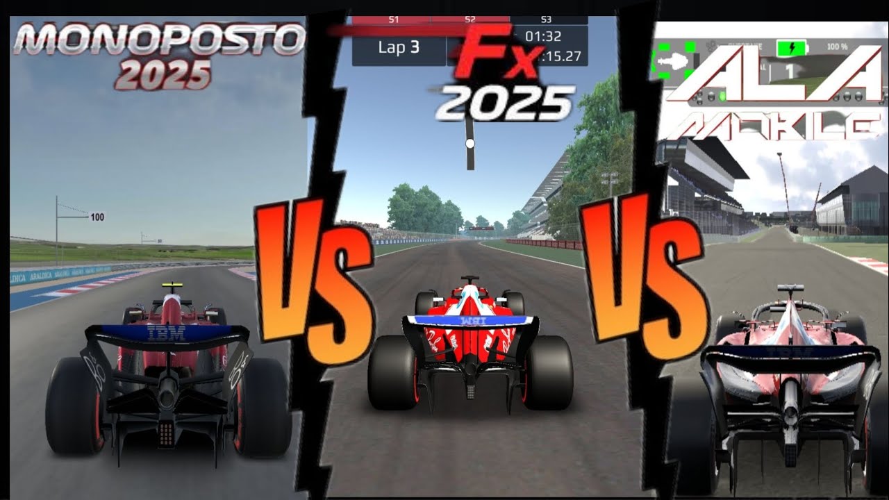 MONOPOSTO VS FX RACER VS ALA MOBILE (Chinese Grand Prix)#formula1#gaming 