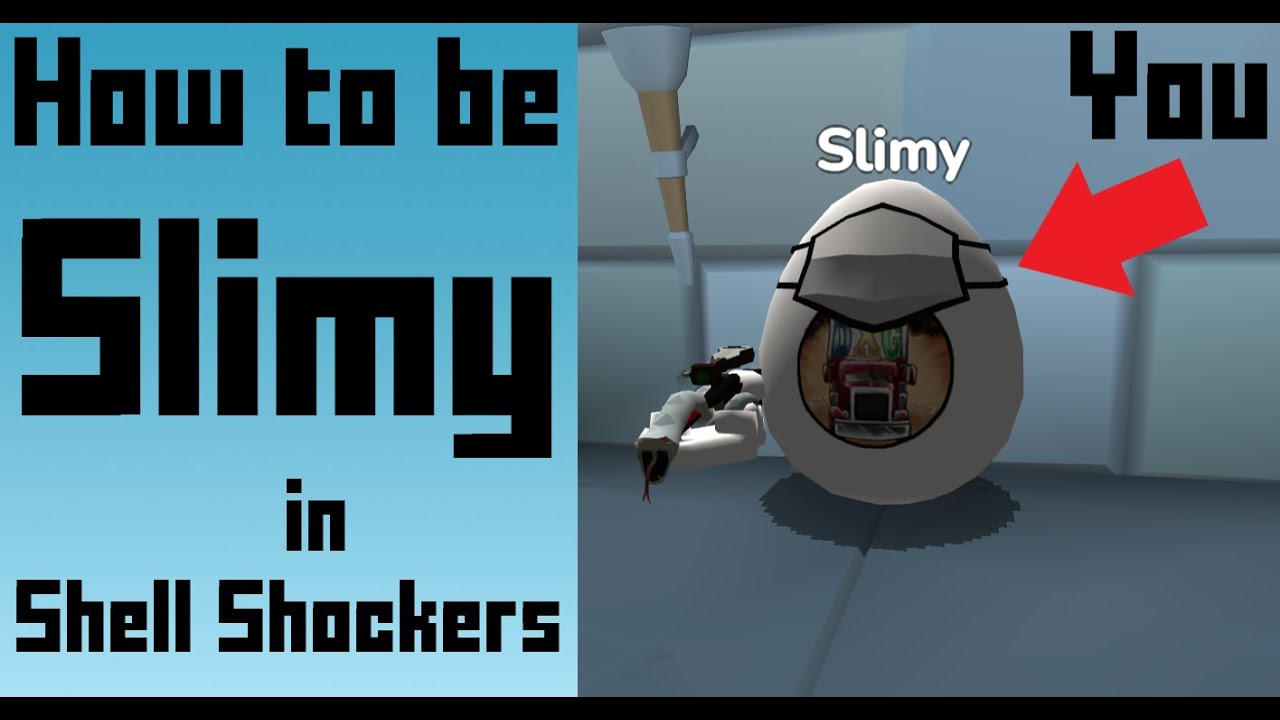 How to be Slimy in Shell Shockers! (Tutorial)