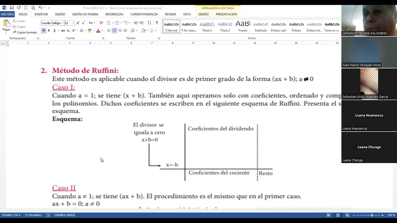 ALGEBRA SEC 2 03.02.26 VACACIONAL