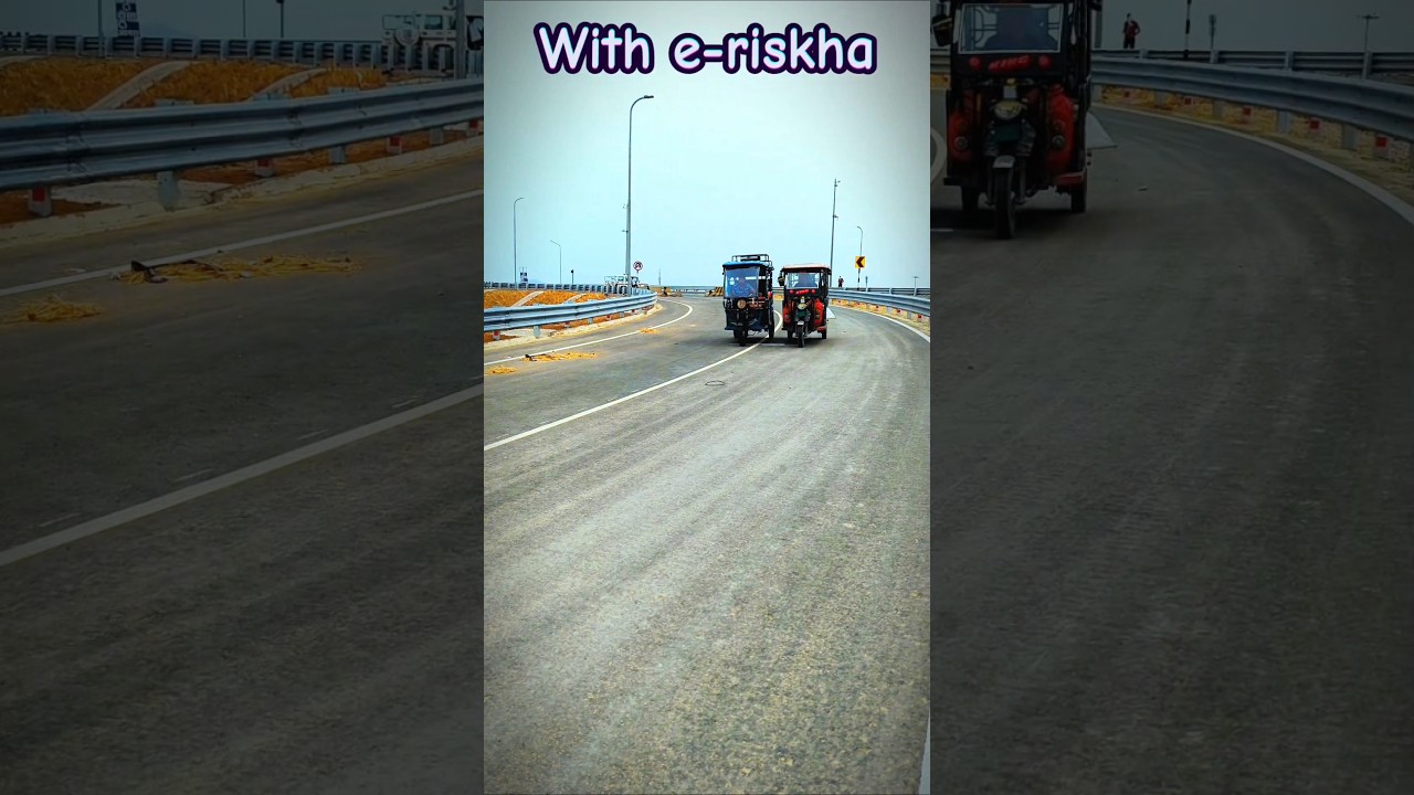 Ramu vs Shanu 🔥 E-Riksha to Bike Race Challenge | Tukka Challenger