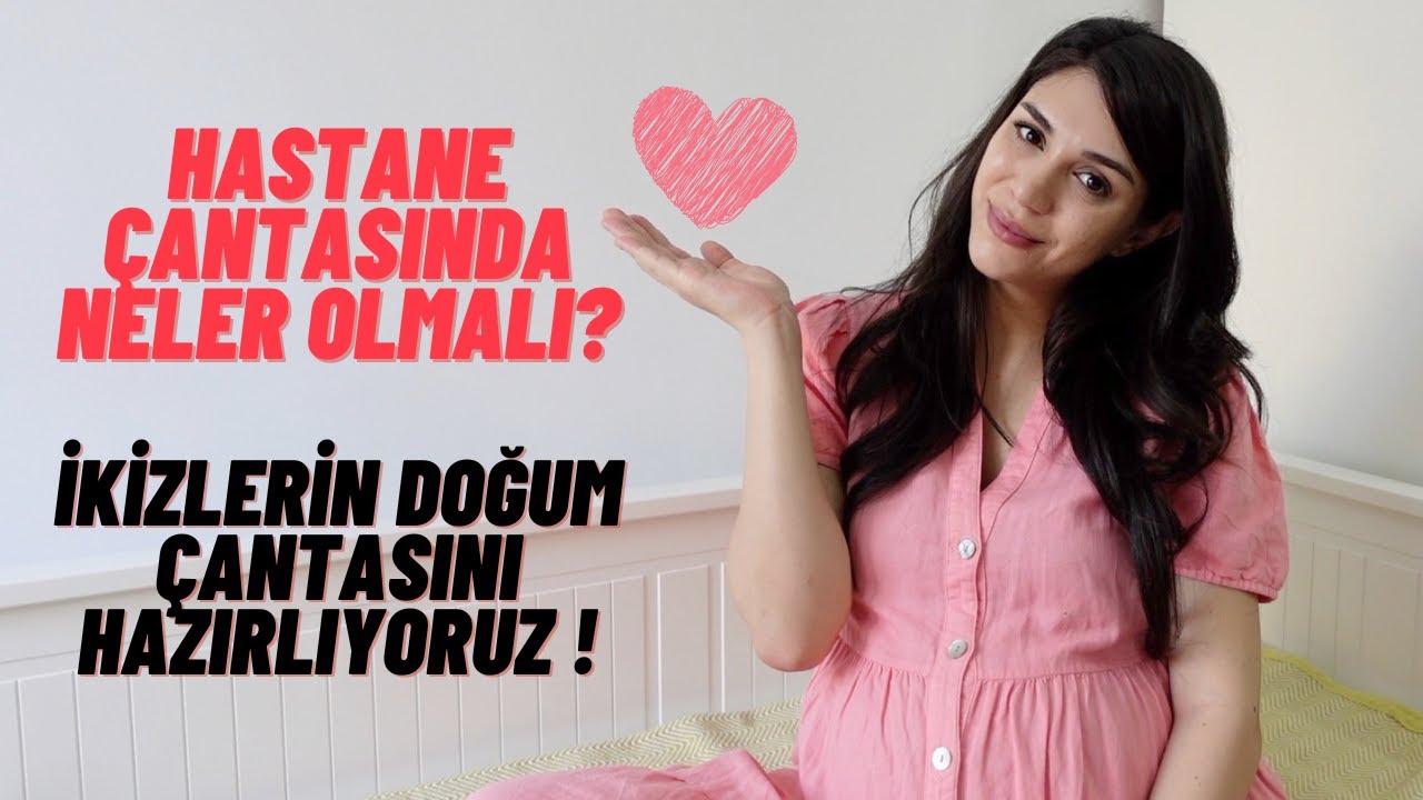 HASTANE ÇANTASINDA NELER OLMALI ?! | DOĞUM ÇANTASINI HAZIRLADIM (İKİZ) 👶🏻👶🏻