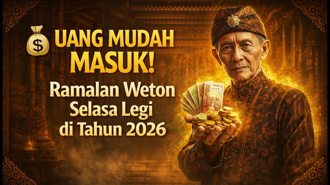 💸 UANG MUDAH MASUK! Ramalan Weton Selasa Legi di