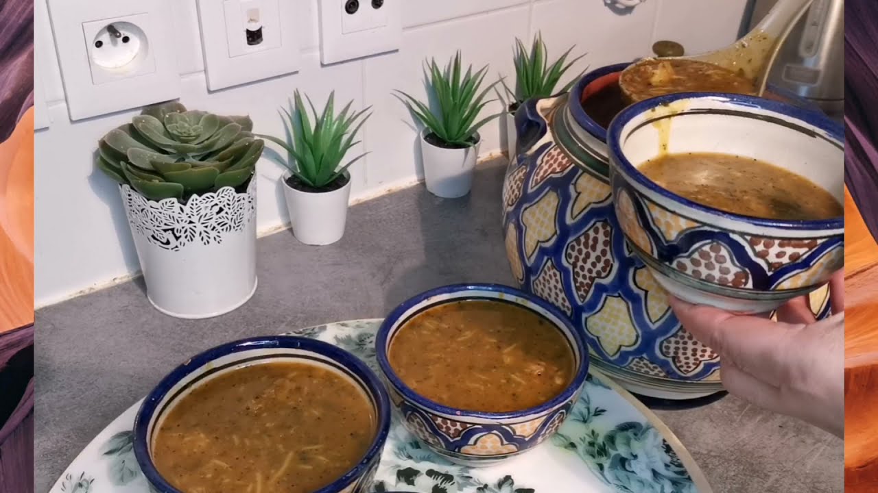 HARIRA D'OUJDA POUR LE RAMADAN