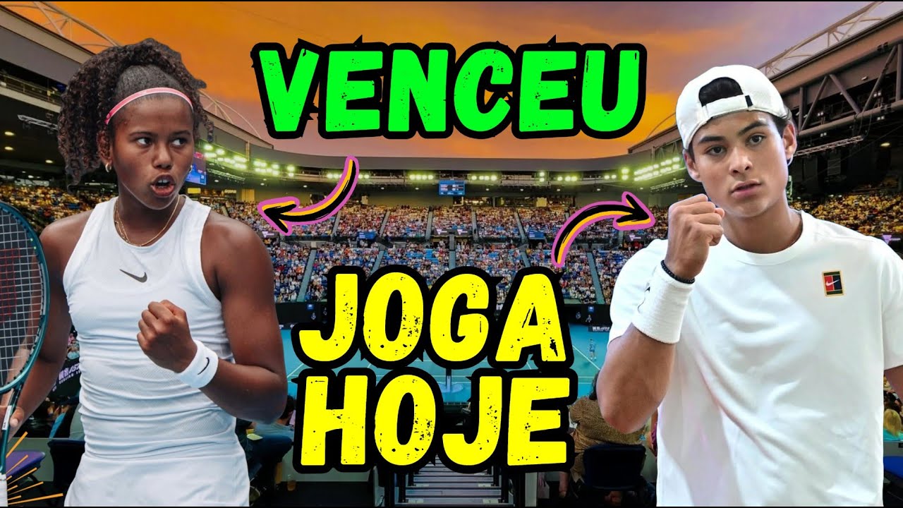 Victoria Barros VENCE no Autralian Open | Guto Miguel e Luisa jogam hoje | Horário e onde assistir