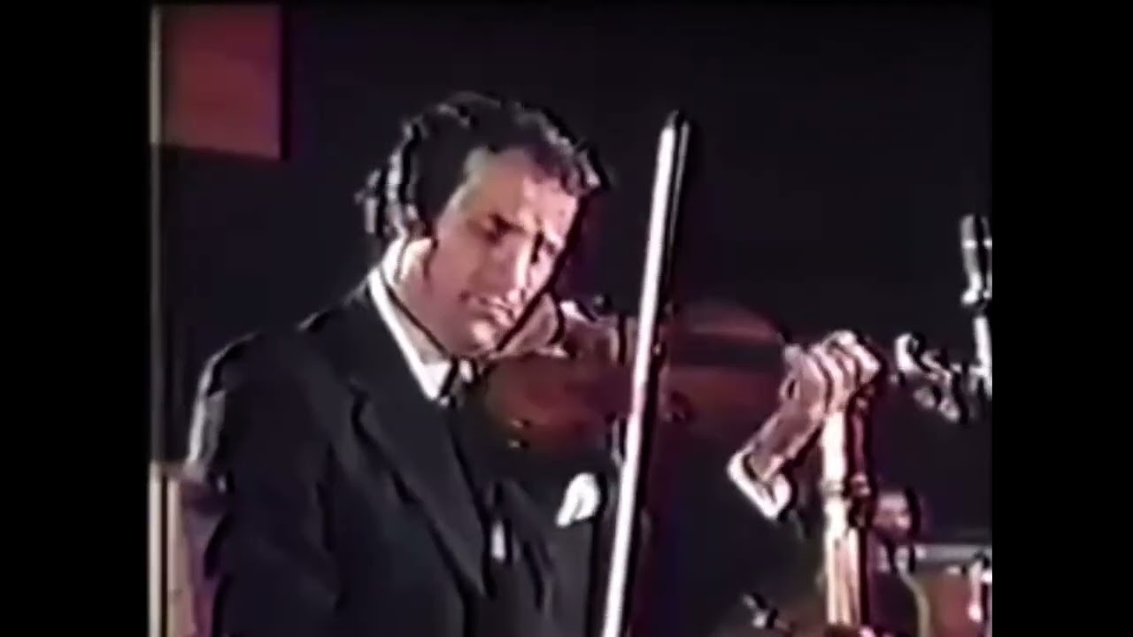Erick Friedman performs the Bartok Violin Concerto #2 (excerpt)