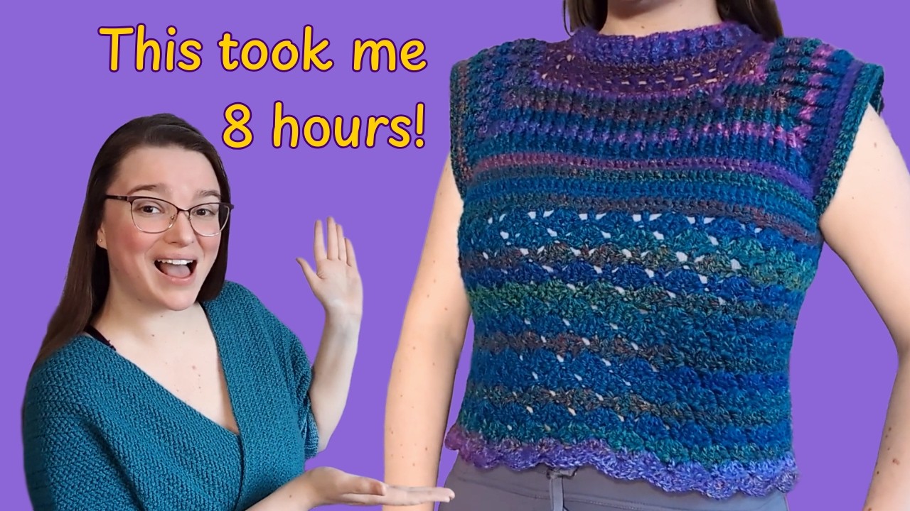 Making the Icing On Crop Top sweater [part 3]