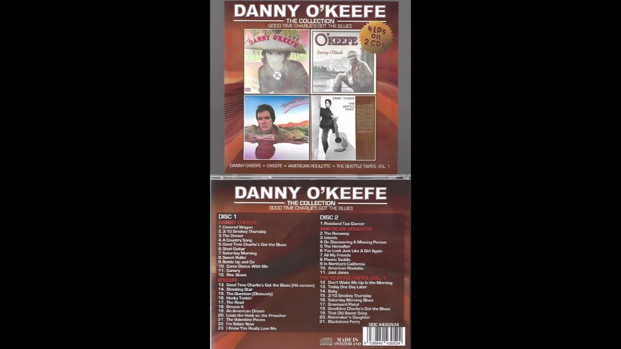 Danny O'Keefe - Good Time Charlie's Got The Blues - Alternate - Extended - Remastered Into 3D Audio