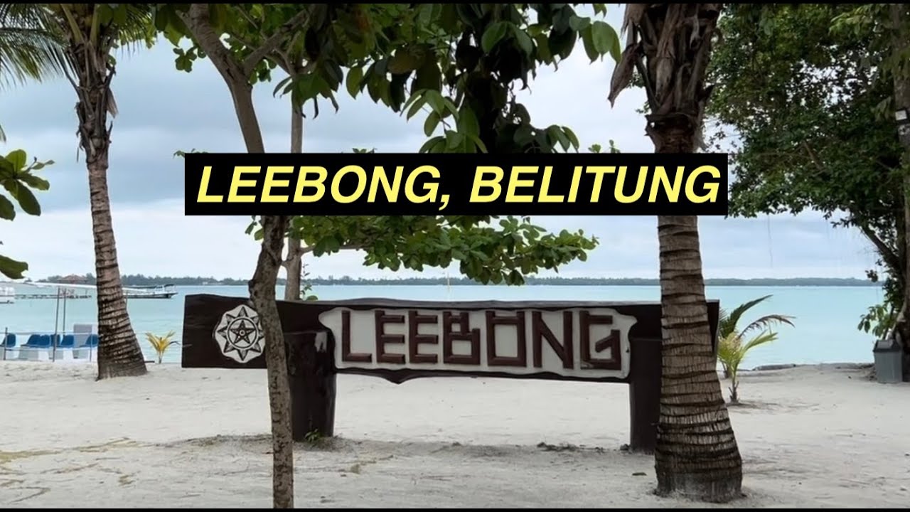 Paradise in INDONESIA, BELITUNG Day 1 (Price, Leebong Island, Island Hopping, ASMR) | VLOG