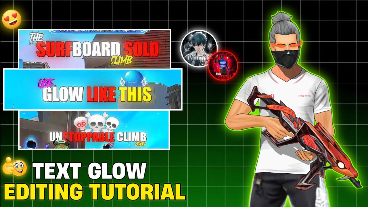 How To Text Glowing Tutorial 🔥| Like @CampJodff | Free Fire Red and White Text Tutorial 