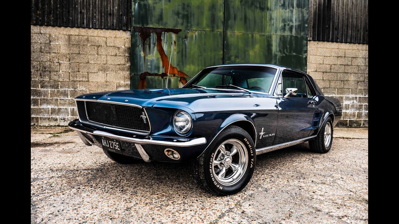 1967 Mustang 289 Automatic Coupe Arcadian Blue