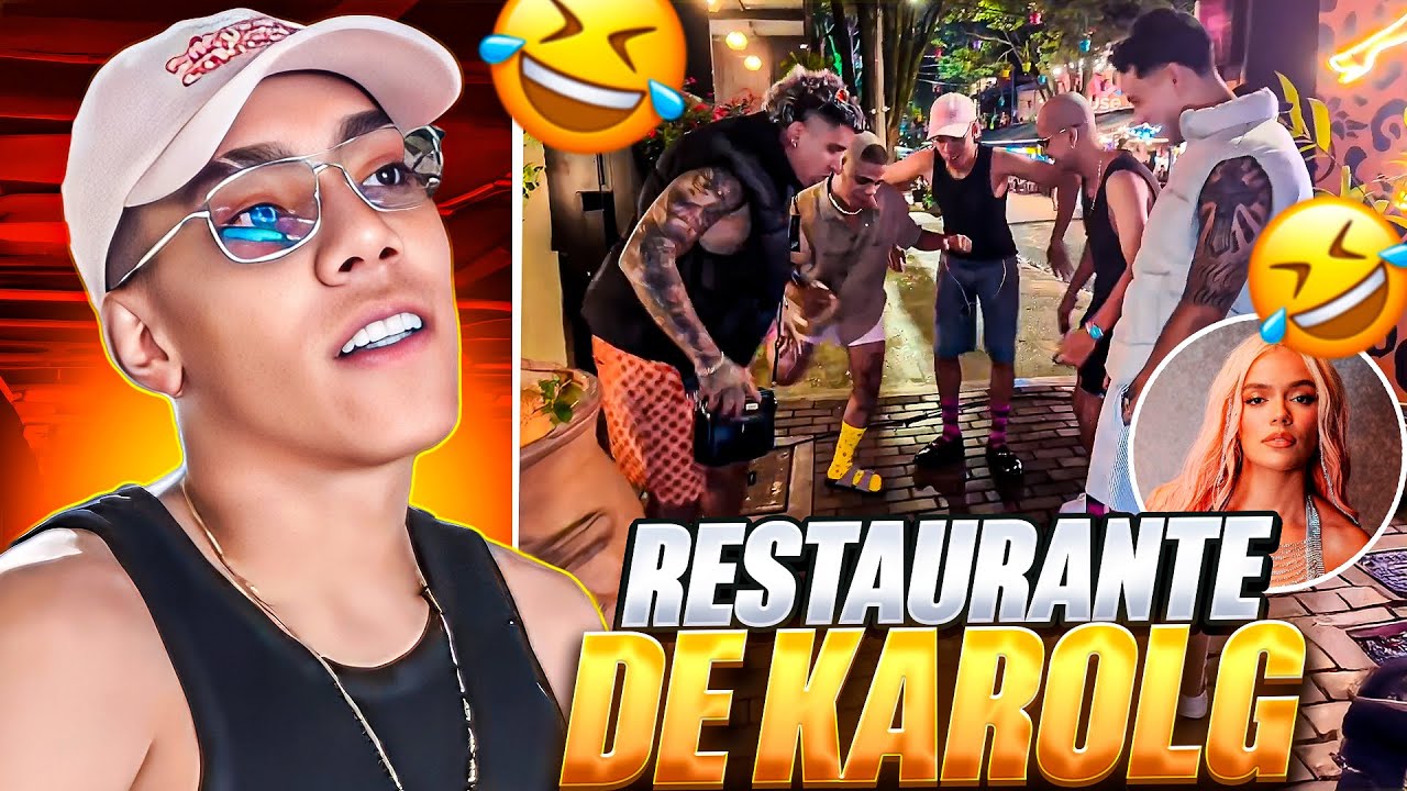 VISTIENDO RIDÍCULOS EN EL RESTAURANTE DE KAROL'G😂|| JuanFer la Mata