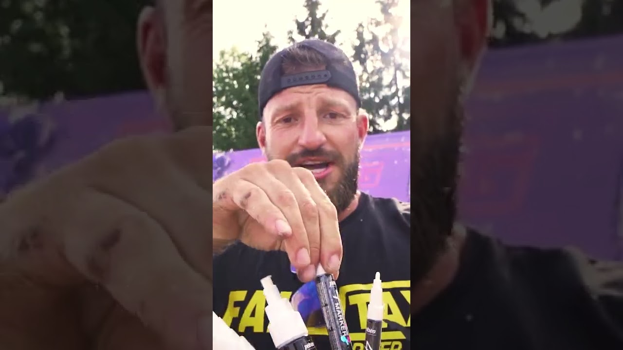 Czym RAPTUS maluje napisy na oponach ? Markery olejowe, technika malowania i wasze pytania ?!