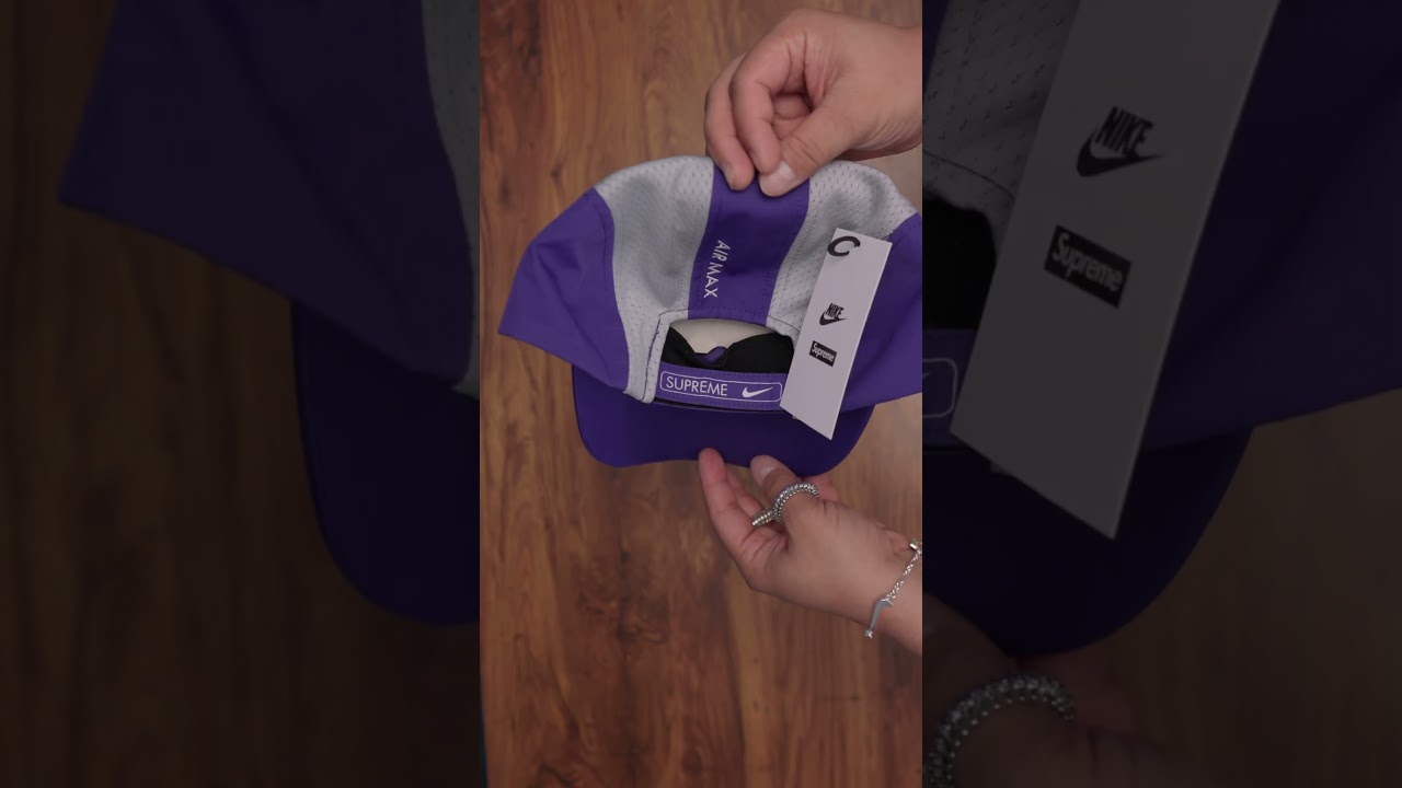 Unbox Nike x Supreme Hat SS25 #shorts