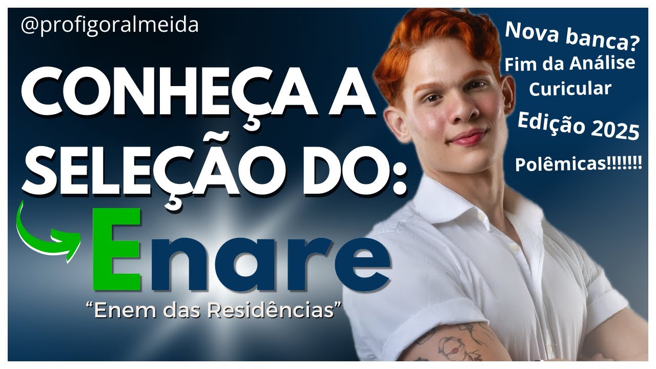 ENARE (Exame Nacional de Residência): Tudo o que você precisa saber