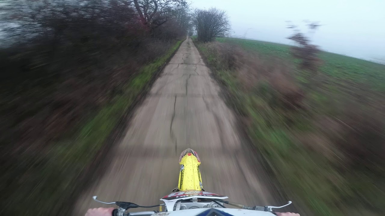 Suzuki rm250 first test drive (full throttle)