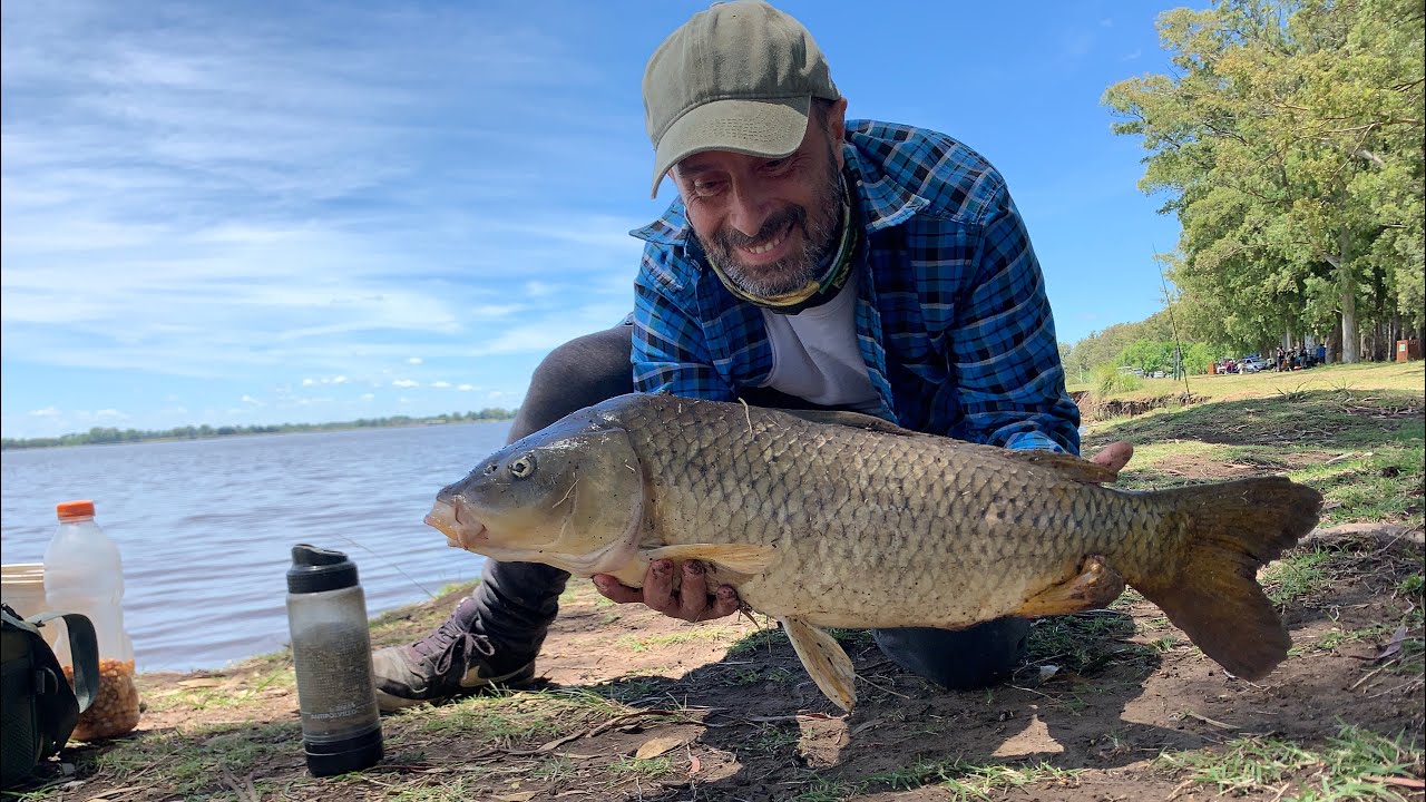 Pesca de Carpones y viejas de agua en la Laguna de Monte 2da parte 22-11-25
