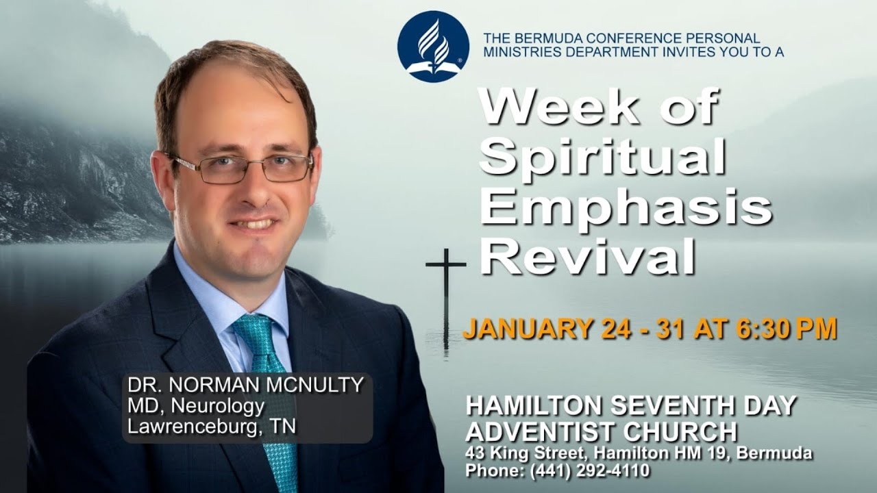 30/Jan/2026 - Week of Spiritual Emphasis Revival - Dr. Norman McNulty