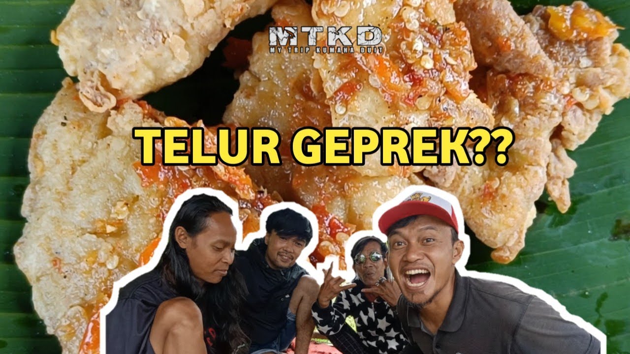 Telur Geprek Super Pedas! Bikin Nagih & MADEPP!!