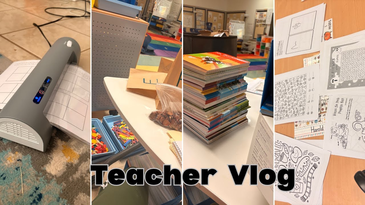 Teacher's Assistant Vlog: day in the life, working teacher, things to do