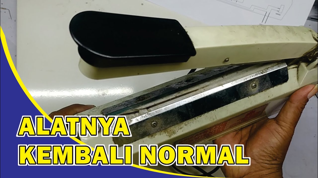 Restoration old Impulse Sealer (Restorasi Alat Press Plastik)