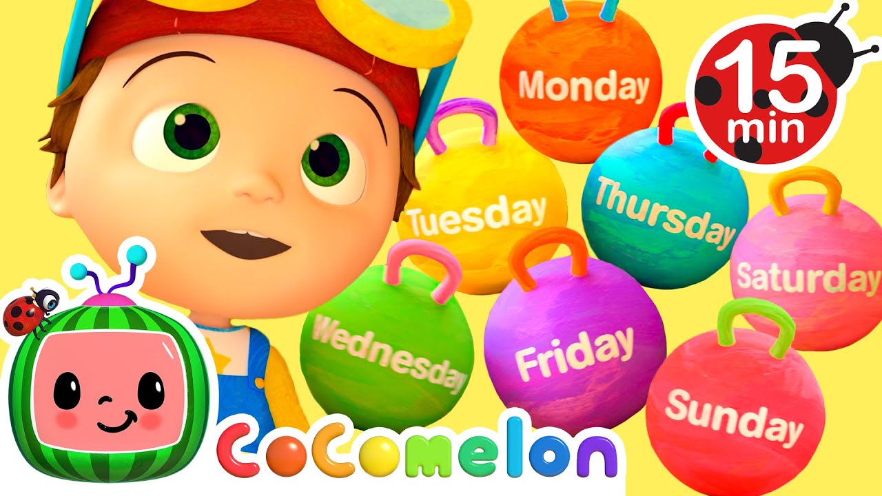 Do You Know the Days of The Week? | Learning Loops | Cocomelon Nursery Rhymes & Kids songs