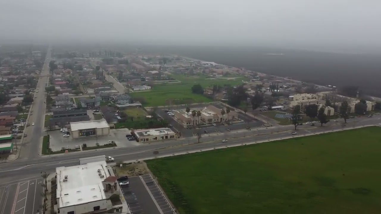 DJI Mini 2 flight in upper foggy conditions.