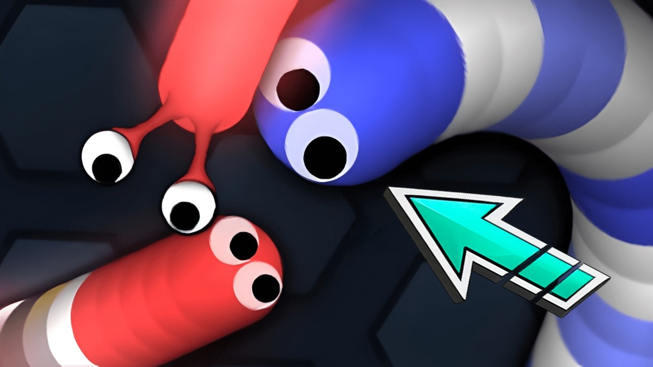 BEST INTENSE AND AGGRESSIVE TINY TO GIANT SNAKE - Epic Slither.io! Epic Moments