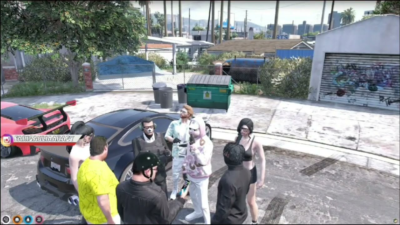 FARIS KANG BUBAR, ORANG ORANG PADA BUBAR GARA GARA KANE WESKER #SOIFW #gtavroleplay #gtavrp
