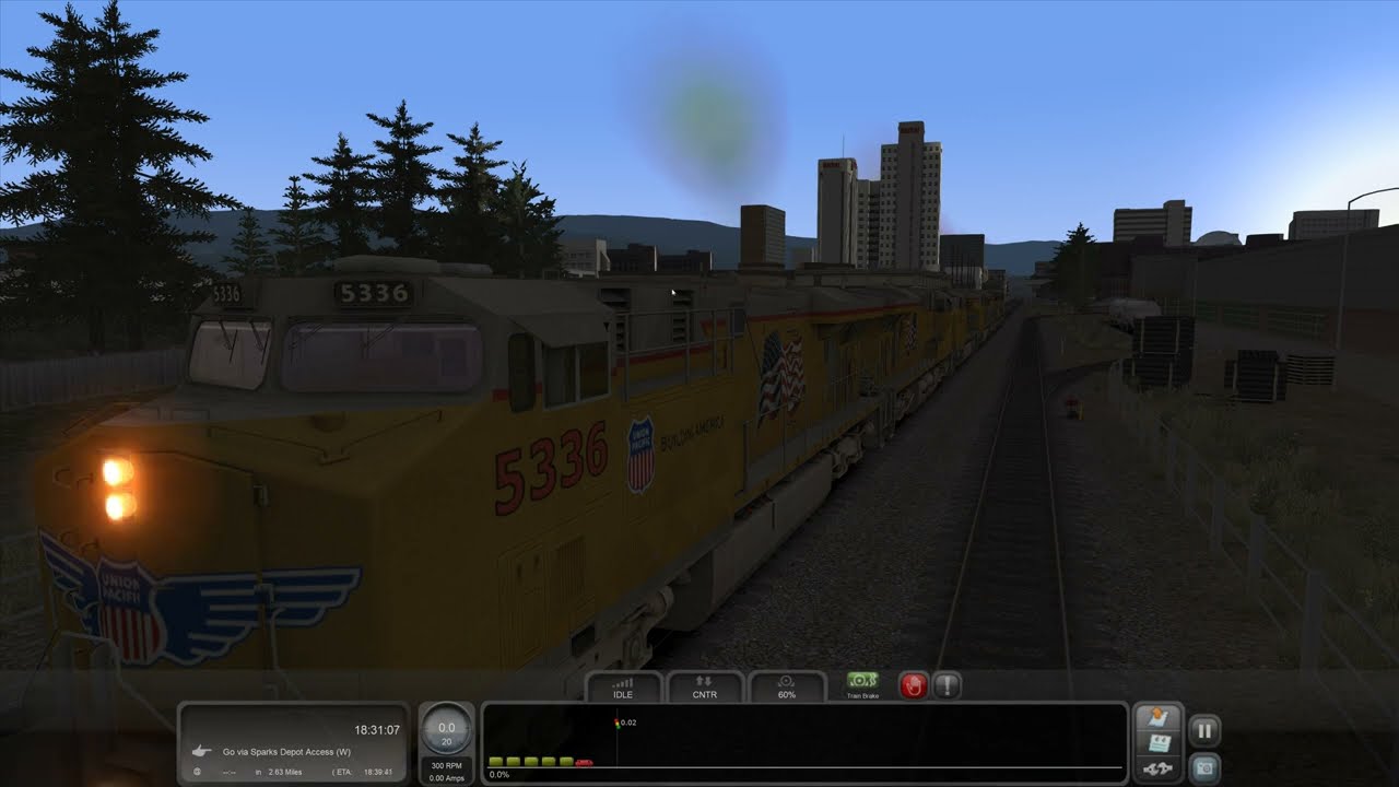 Train Simulator Classic - [GE ES44AC] - UP 5336 Eastbound - Part 6 - 4K UHD