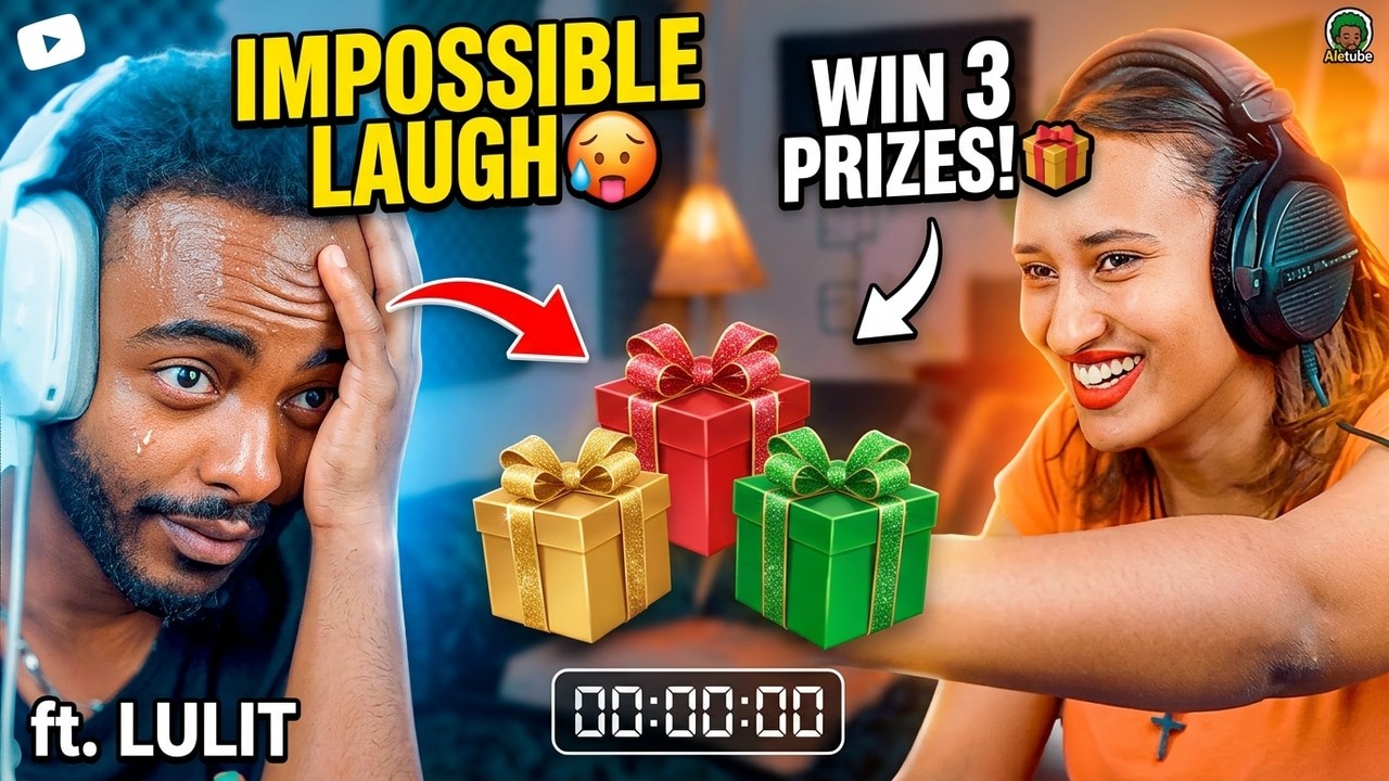 Try Not To Laugh Challenge 😂 ft. Lulit | WIN 3 PRIZES 🎁 (Impossible Edition!)