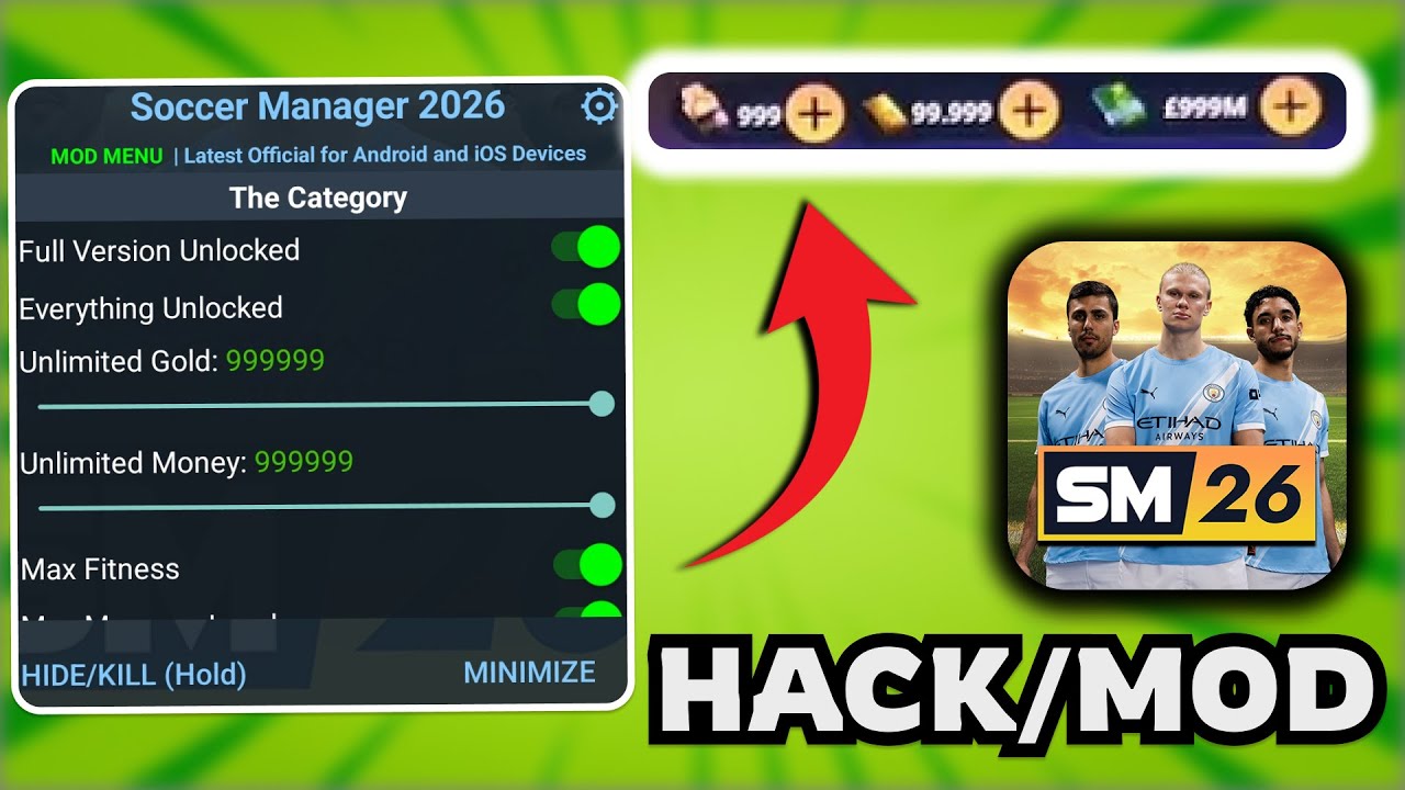 Soccer Manager 2026 Unlimited Money & Gold Hack - Working Mod APK (iOS & Android 2026)