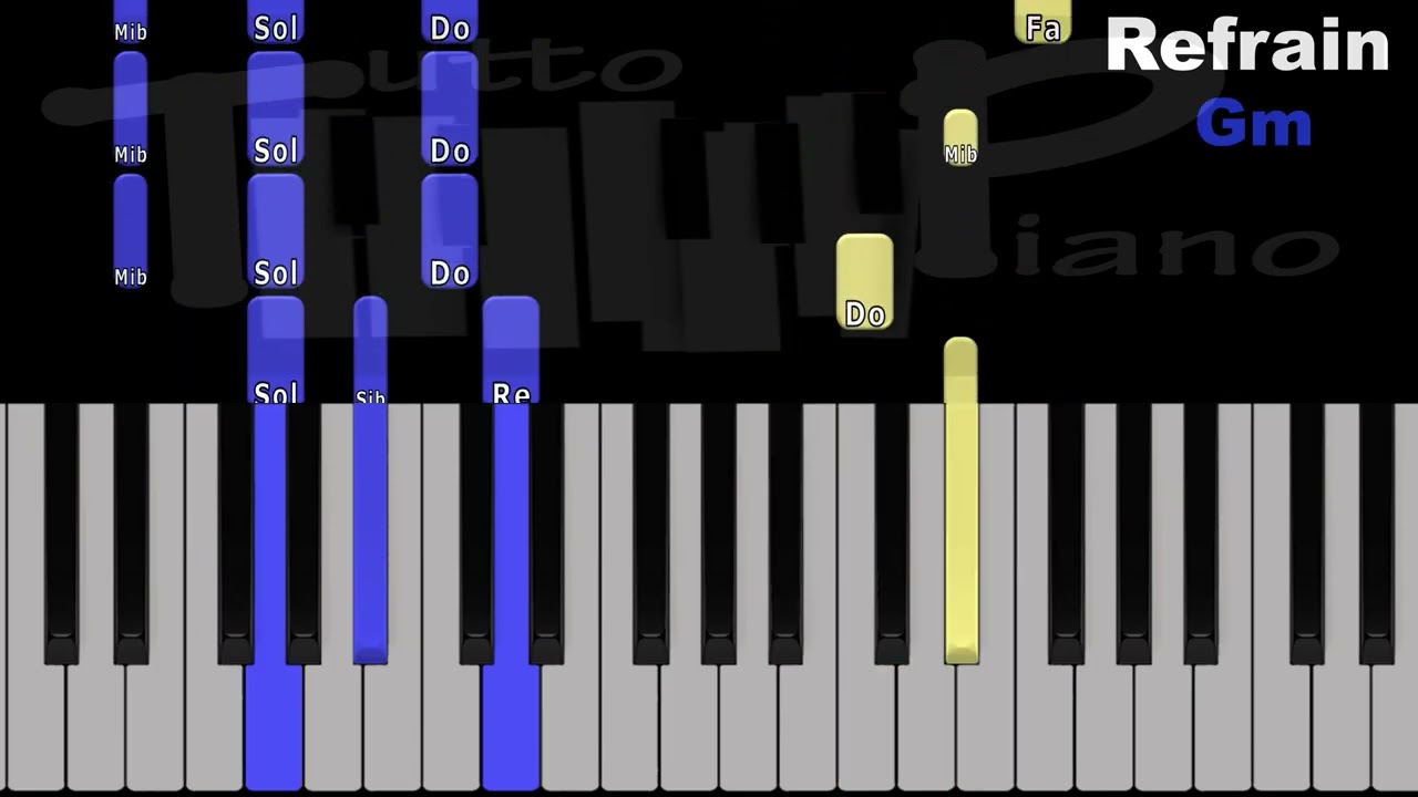 Corryne Charby - Pile ou face (Piano facile)