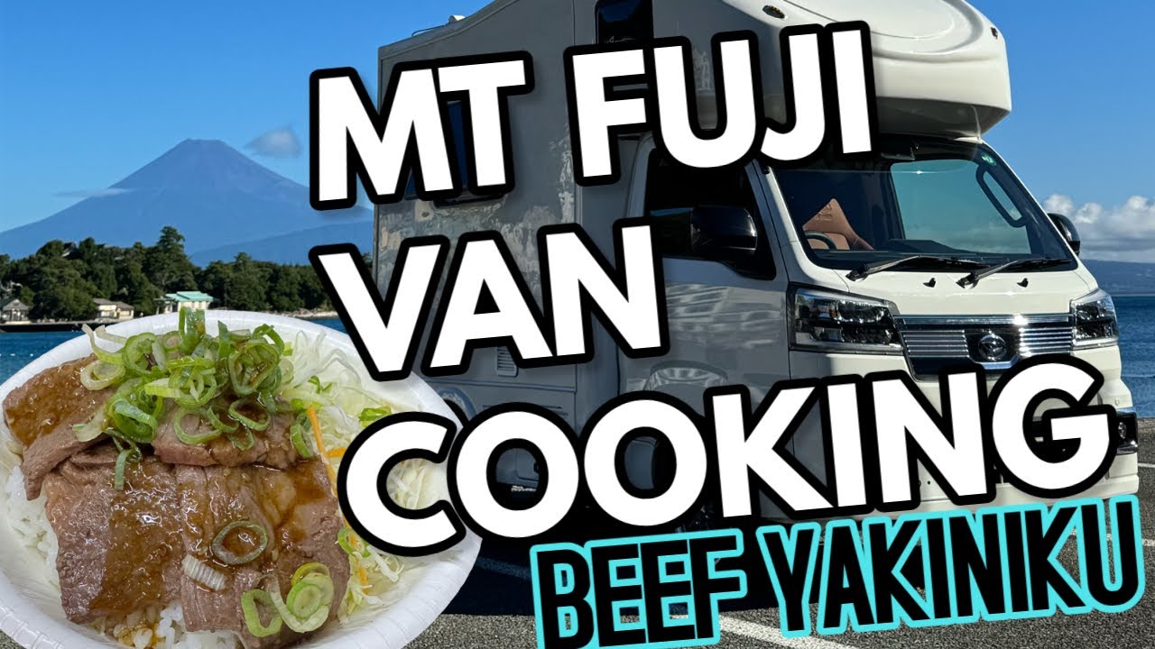 JAPAN VANLIFE (Part 2): Mt Fuji Views and Delicious Food | Baked In My Car