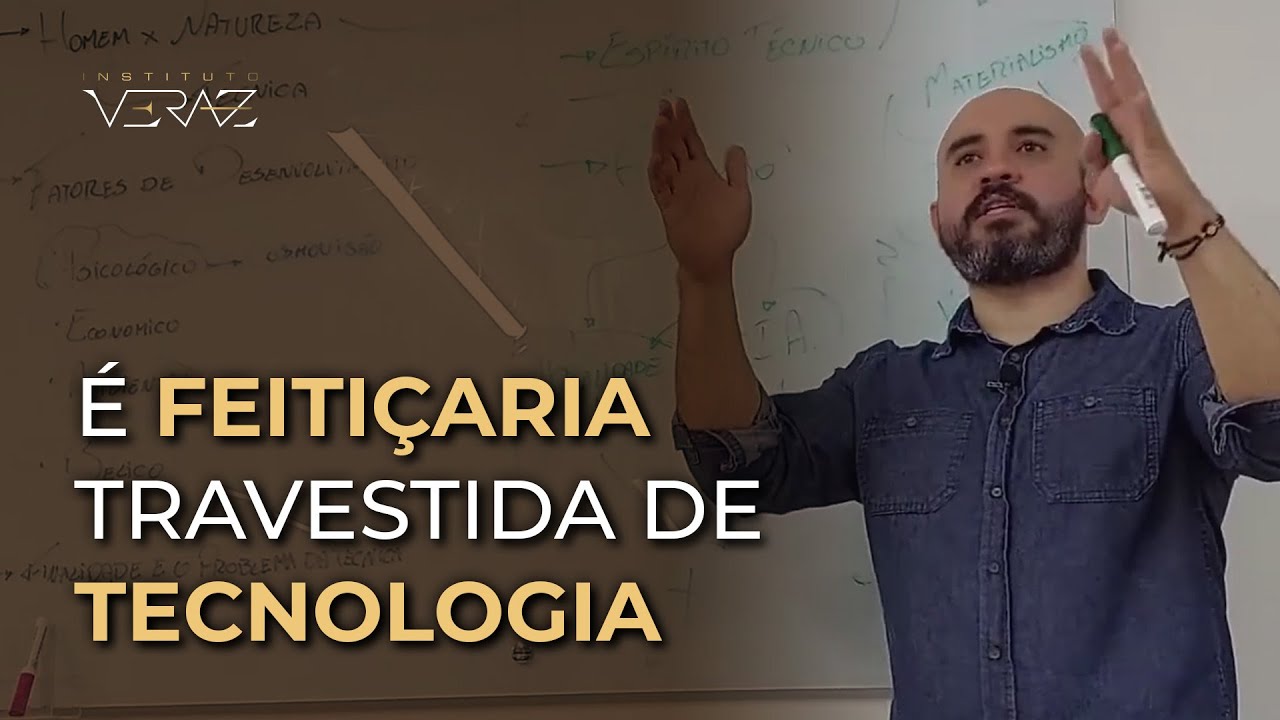 É feitiçaria travestida de tecnologia l Pedro Augusto l Cortes Veraz