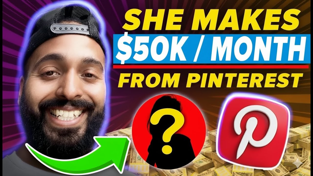 Она зарабатывает 50 тысяч долларов в месяц на Pinterest! (Украдите её стратегию)