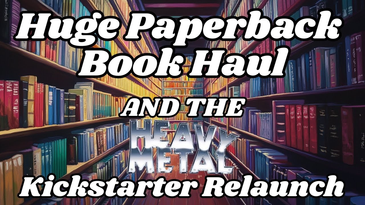 Огромный запас книг в мягкой обложке и повторный запуск кампании Heavy Metal на Kickstarter.