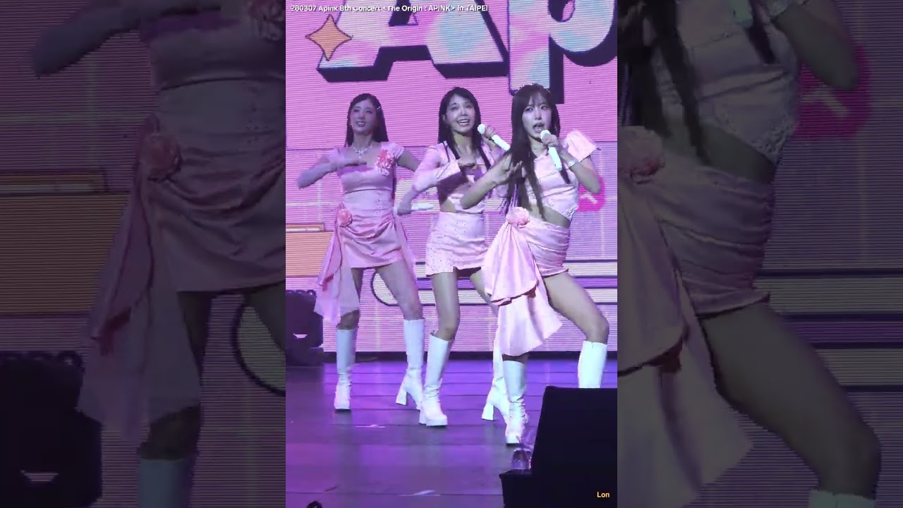260307 Apink 8th Concert [The Origin : APINK] in TAIPEI - It Girl (Eunji focus) 