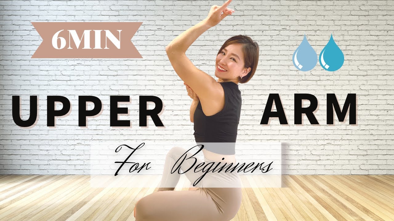 【6MIN】UPPER ARMS For Beginners !!