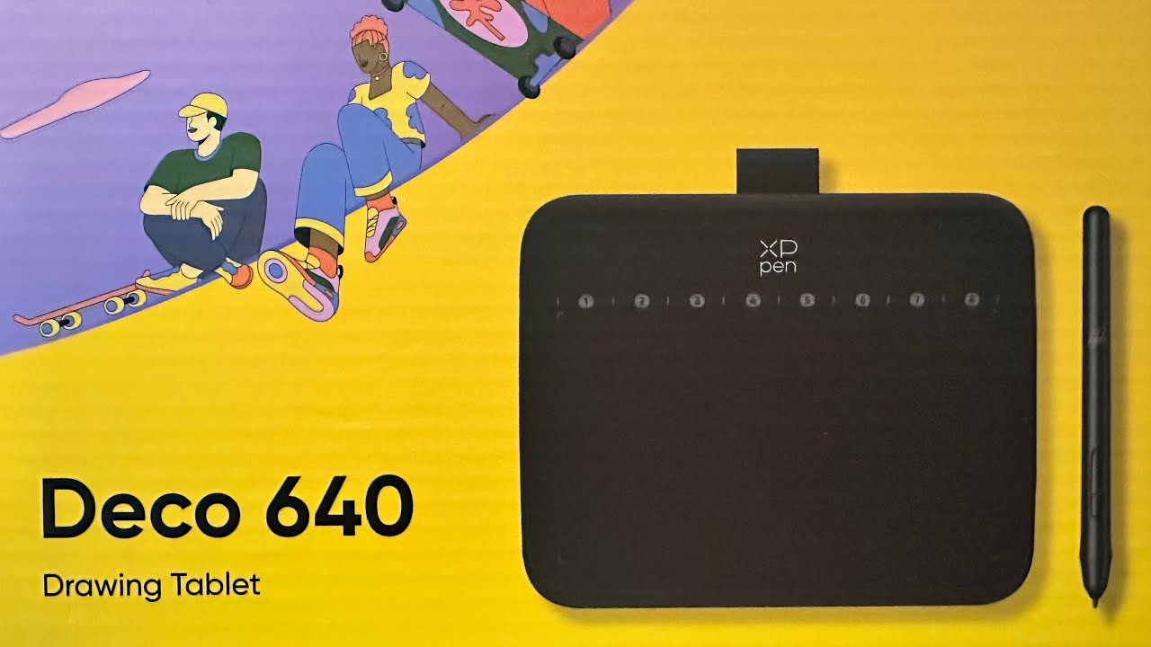 XP Pen Deco 640 vs Wacom CTH 490