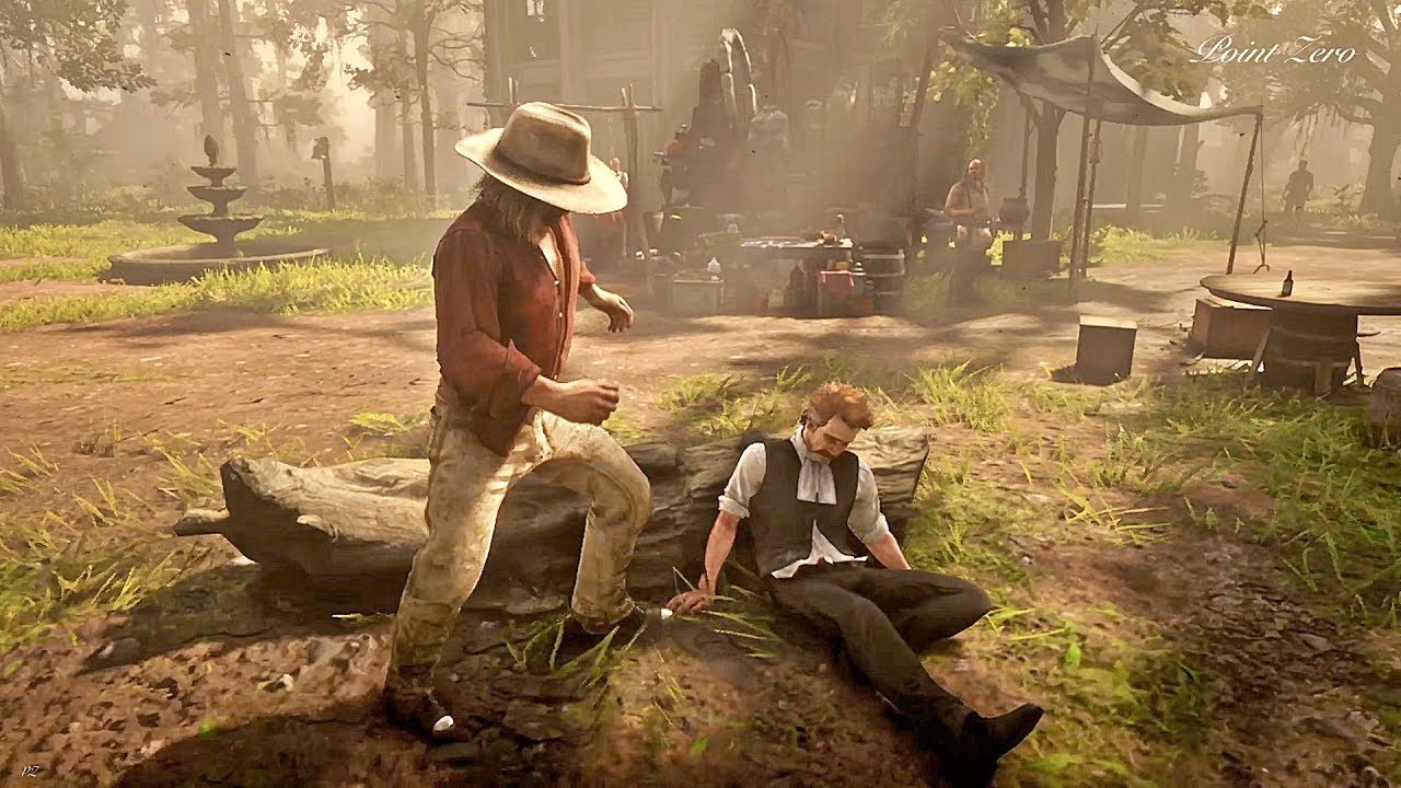 Micah Picks on Reverend Swanson / Hidden Dialogue / Red Dead Redemption 2