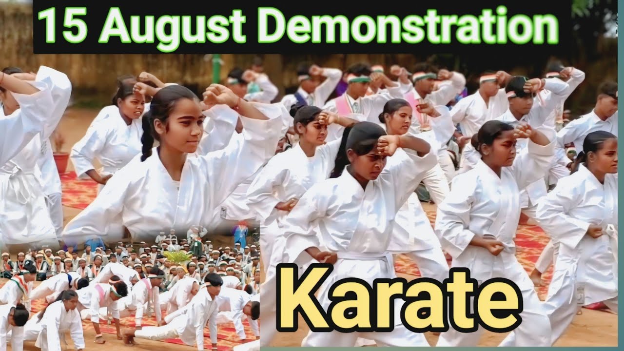 Karate Demonstration.Piramid.Tiles Breaking 15 August#karate #martialarts #piramide 