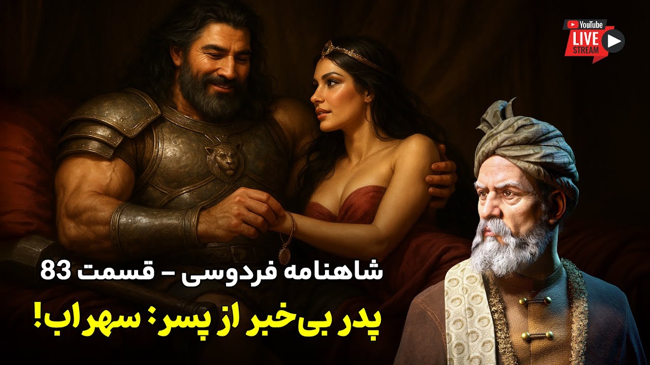 تفسیر شاهنامه فردوسی قسمت ۸۳ | آغاز داستان رستم و سهراب!