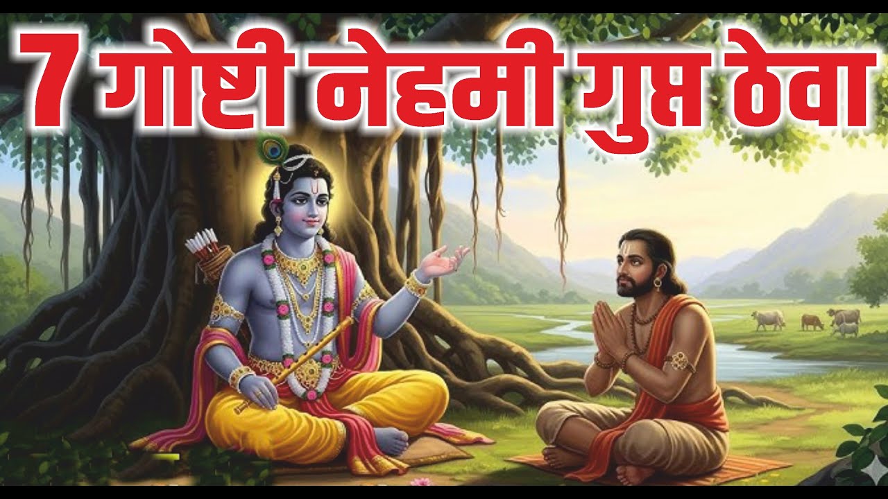 Geeta Saar : यशस्वी व्हायचे असेल तर या ७ गोष्टी नेहमी गुप्त ठेवा | Life Lessons | 7 mantra | Bhagwad