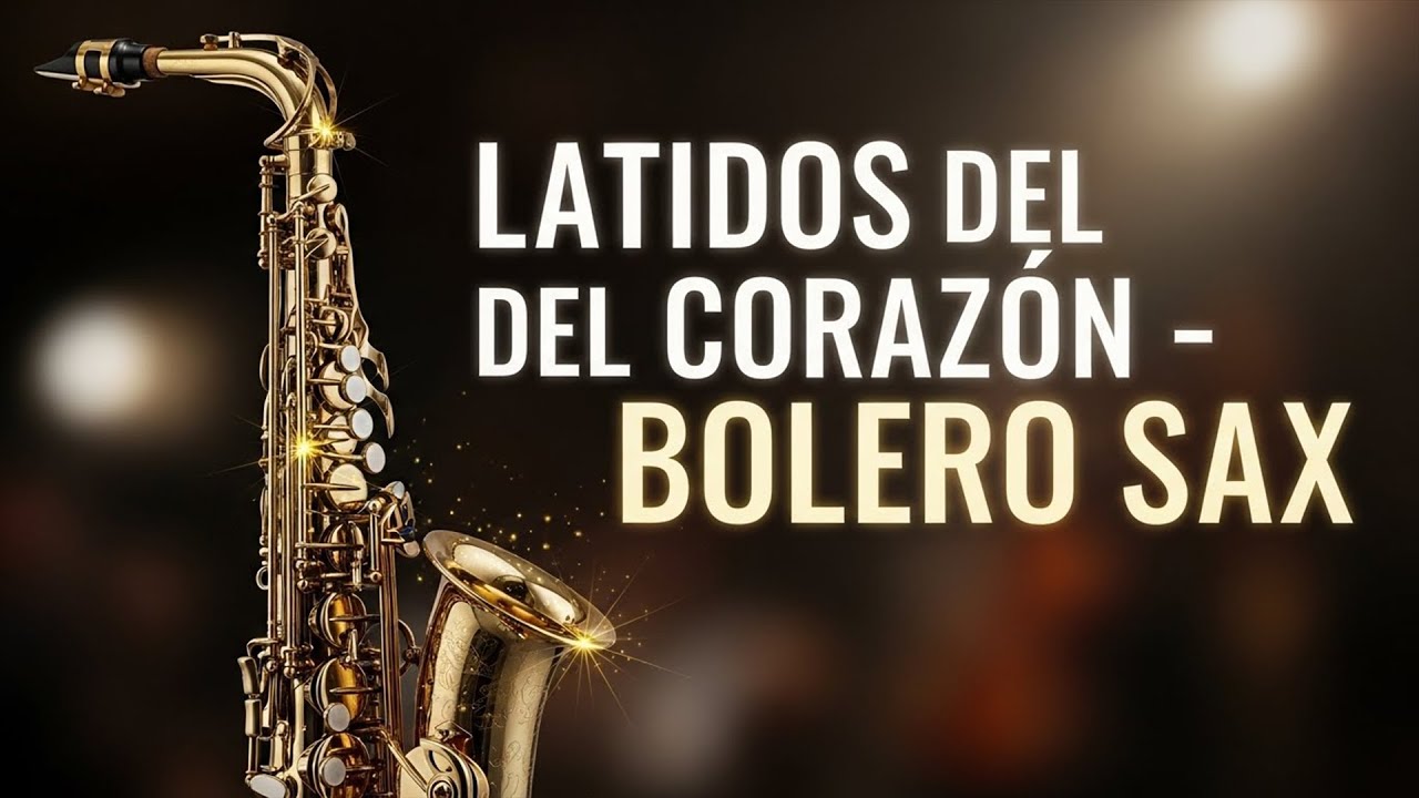 Bolero Sax de Noche 🎷 Serenata Romántica Instrumental | Calm Night Music